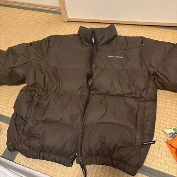 브라운 다운 자켓