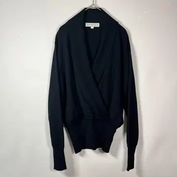 크리스천 아다 여성용 숄카라 니트 스웨터 블랙 9