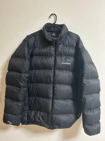 montbell 블랙 다운 자켓