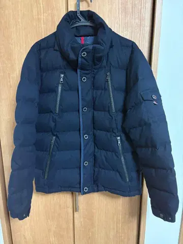 BEAMS HEART 네이비 다운 자켓 M