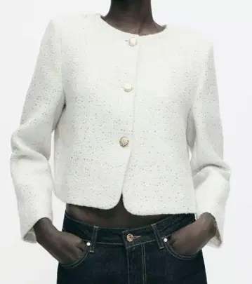 ZARA 스팽글 블레이저