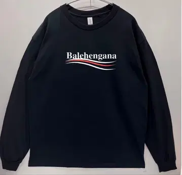 남녀 공용 BALEHENGANA 발레헨가나 롱T 긴팔T셔츠/블랙