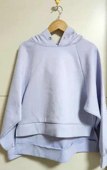 후드 부착 후드 맨투맨 후드티 트레이닝복 보라색 퍼플