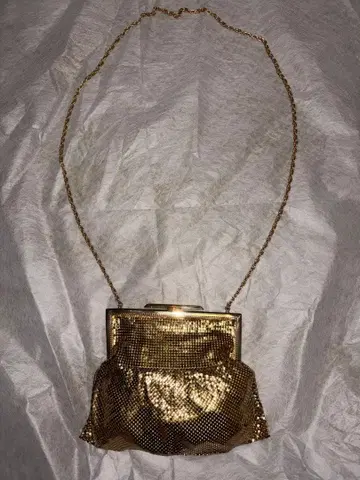 아틀리에 뮌히 빈티지 메탈 메쉬 백