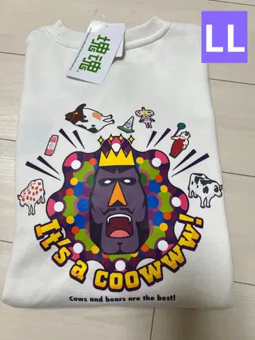 카타마리다마시 백 프린트 트레이닝복 속기모 남성용 L 사이즈