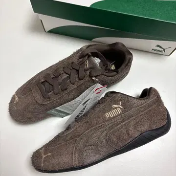 PUMA 브라운 스웨이드 스피드캣