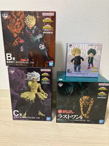 나의 히어로 아카데미아 제일복권 라스트 원상, B상, C상, E상