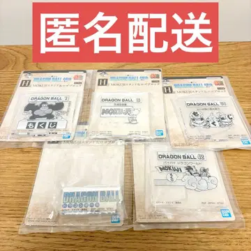 제일복권 드래곤볼 H상 MOKUJI 스탠드 & 로고 블록 5종 세트