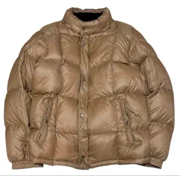 심플 라이프 브라운 베이지 다운 자켓