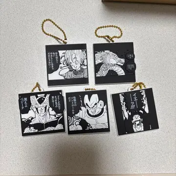 드래곤볼 40주년 고무 마스킹 비스킷 6종 세트