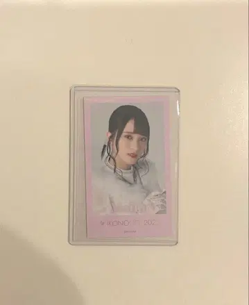 =LOVE 이코럽 이코노이조이 2022 미니 사진 사사키 마이카