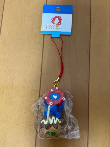 오사카 간사이 만박 입체 마스코트 타코야키 키링 미야쿠미야쿠 키링 기념품