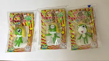 [ 3종 세트 ] 개구리 중사 케로로 흔들흔들 키링 파트 2 케로로