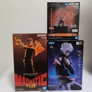 주술회전 스쿠나 고죠 사토루 이타도리 유우지 룸 라이트 피규어 세트