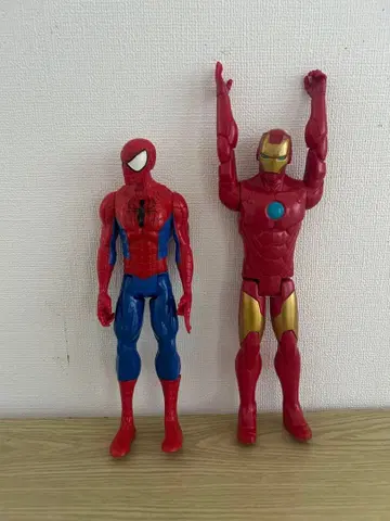 스파이더맨 아이언맨 피규어 세트