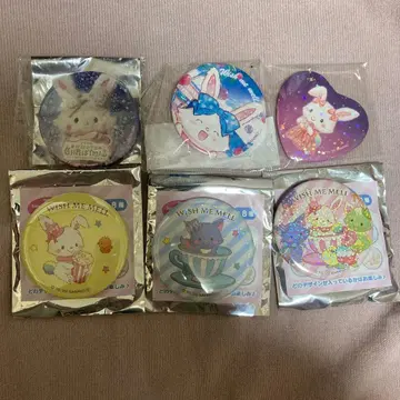 위시미멜 캔뱃지 6개