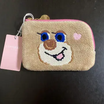 페이러 도업 테디걸 L자 파우치 새상품