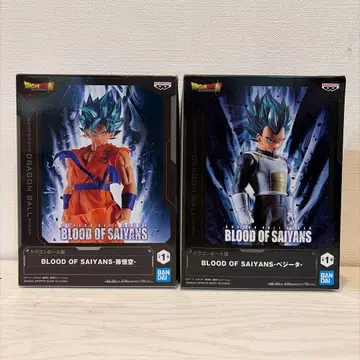 미개봉 BLOOD OF SAIYANS 손오공 & 베지터 피규어 세트
