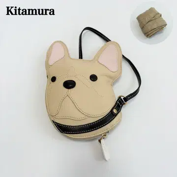 키타무라 파우치 소품함 에코백 파우치 토트백 포함 불독 강아지