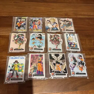 드래곤볼 제일복권 40th F상 아크릴 스탠드 12장 세트