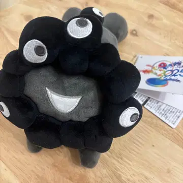 새상품 미야쿠미야쿠 블랙 기는형 봉제 인형 S 블랙 만박 EXPO2025