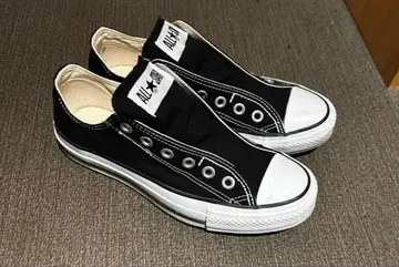 CONVERSE ALL STAR 블랙 슬립온 스니커즈 새상품급