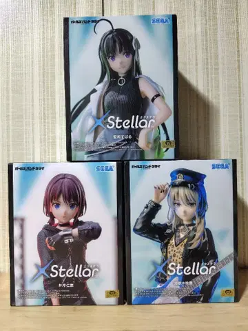 걸즈밴드클라이 XStellar 피규어 3종 세트