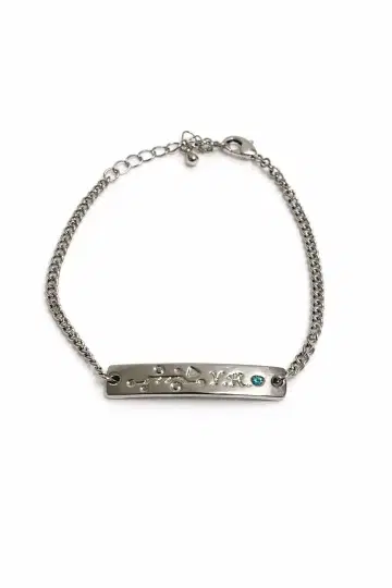 유히리 NIJISANJI JUNE BRIDE 플레이트 팔찌