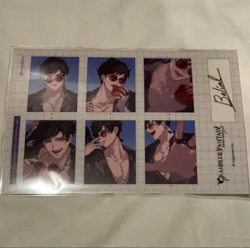 그랑블루 판타지 페스티벌 2025 증명사진풍 스티커 베리알