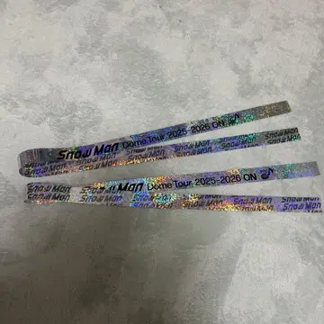 SnowMan DOME TOUR ON 은색 테이프