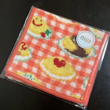 페이러 해피 오므라이스 손수건 파우치 애프리콧