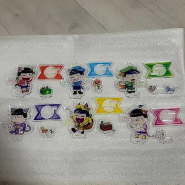 오소마츠 6쌍둥이 다이이치 아크릴 스탠드 세트 경찰견