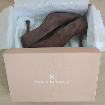 [ FABIO RUSCON ] 스웨이드 펌프스