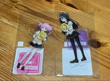 마도카 마기카 샤프트 50주년전 한정판 마도카 호무라 아크릴 스탠드 세트