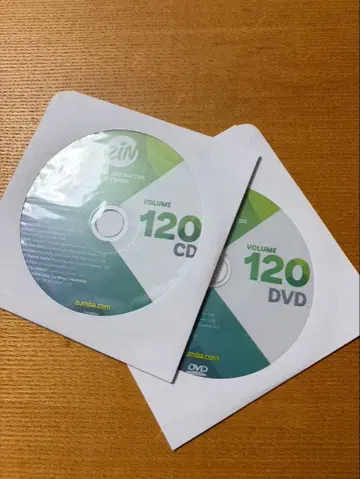 Zumba 120 볼륨 DVD CD 세트