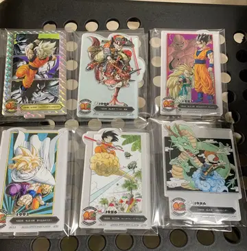 드래곤볼 제일복권 40th 그 두 번째 F상 아클렉트 5개 세트 1