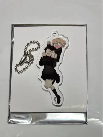 걸즈 앤 판처 걸즈&팬처 러브러브 작전 아크릴 키링 머리띠