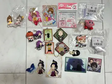 애니메이션 굿즈 묶음 판매