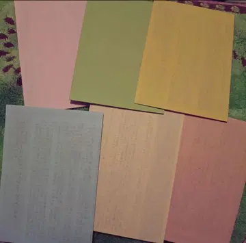 디어 보컬리스트 디아보 스텔라워스 SS 페이퍼 6장 세트