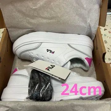 FILA x IMP. 콜라보 스니커즈 화이트 24cm