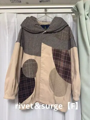 [ 1/3까지 판매 ] [ rivet&surge ] 중간 보아 블루종