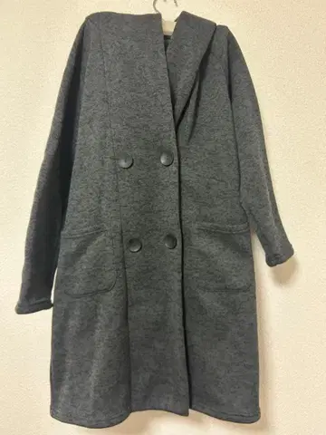 롱 코트 여성용 oggi 오지 그레이