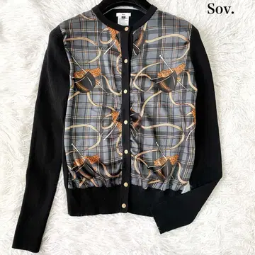 Sov. 오리지널 새틴 프린트 x 니트탑 36 정가 3.3만