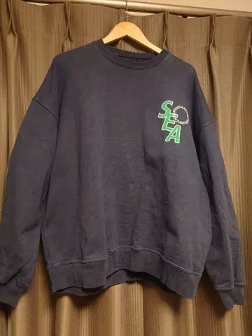 WIND AND SEA 맨투맨 sizeXL 네이비 윈드앤씨