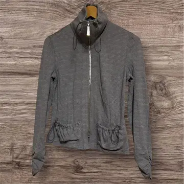 이타리야 입체 패턴 집업 자켓 그레이 9호