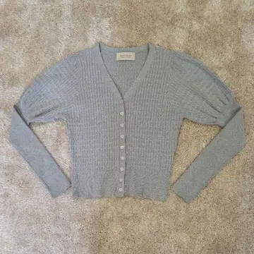 Donoban 그레이 리브 가디건