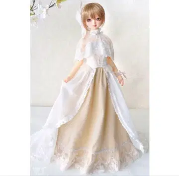 보크스 이노센트 화이트 트레인 드레스 완판템