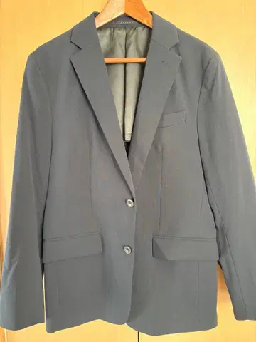 [ 새상품급 거의 미사용 ] GU 테일러드 자켓 네이비 347407