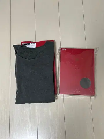 군제 핫 매직 극 여성용 LL 블랙 모크 2벌 세트