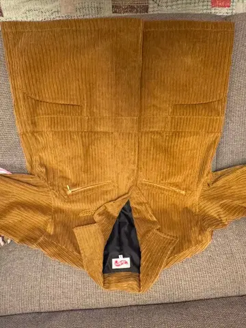 브라운 코듀로이 자켓